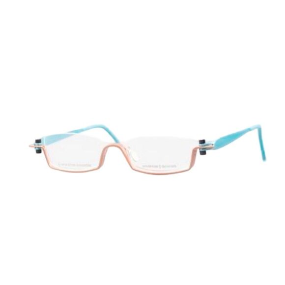 Gail Spence Accessories - Gail Spence for Prodesign Aluminum Frame Turquoise & Pink Cool Retro Frames 9203